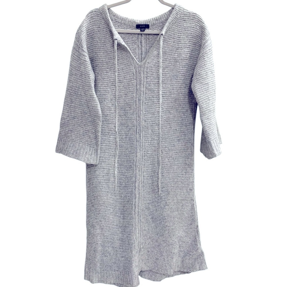 J CREW Gray Knit Women's Sweater Dress